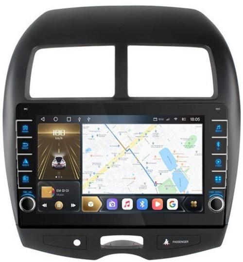 Магнитола для Mitsubishi ASX, Peugeot 4008, Citroen C4 Aircross 2010-2016 - Kuberg OL-1631 (кнопки и крутилки), Android 12, Быстрая, CarPlay, 4G SIM-слот