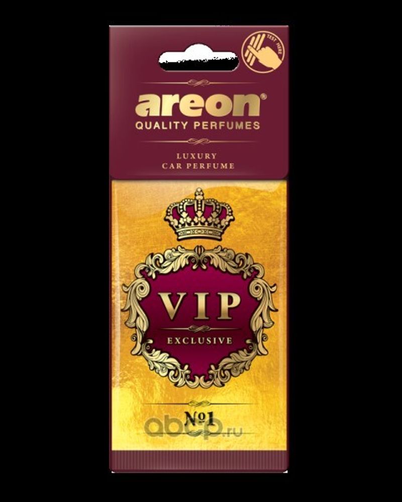 Ароматизатор подвесной  VIP  №1 (AREON)