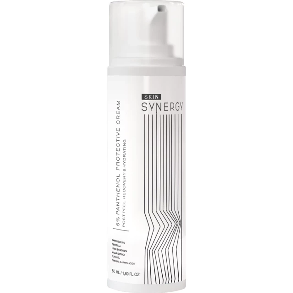 Skin Synergy Защитный крем с 5% пантенола, 50 мл | 5% Panthenol Protective Cream