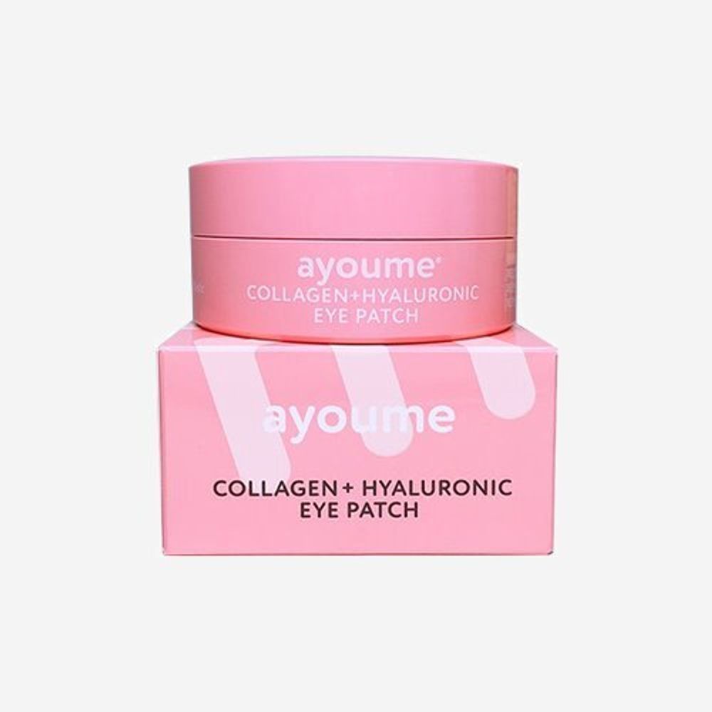 AYOUME Патчи для глаз с коллагеном и гиалуроновой кислотой Collagen + Hyaluronic Eye Patch 60 шт