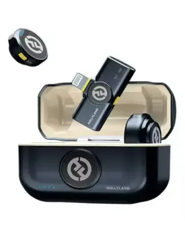 Петличный микрофон Hollyland Lark M2 Lightning, Black (черный)