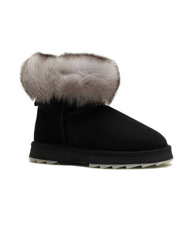 Кожаные угли sharky micro crimp EMU Australia - черный(W12917)