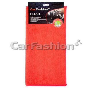 Салфетка микрофибра "CarFashion FLASH" 40х60см 90003