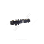Коллектор котельной сталь до 90 кВт 1 1/2" ВР на 4 контура 1 1/2" нак/г м/о 125мм Стандарт КК-40F ASKON 40F/125/40/4