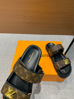 Louis Vuitton Bom Dia Flat Comfort Mule