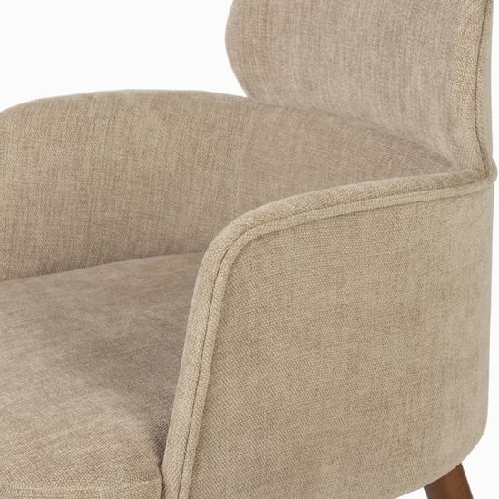 Обеденный стул Noma Arm цвет бежевый