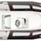 Лодка надувная ZODIAC PRO 500 TOURING ПВХ ( черно-серые баллоны, белый корпус )