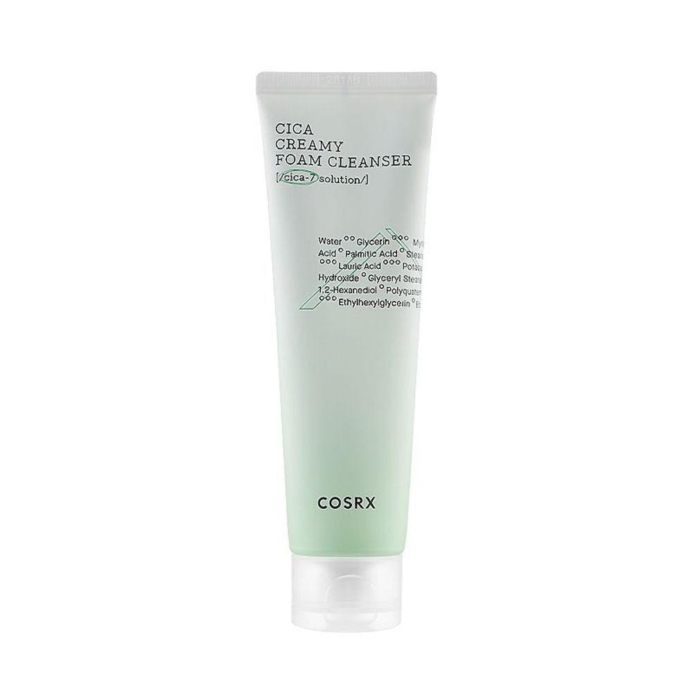 Кремовая пенка для чувствительной кожи Cosrx Cica Creamy Foam Cleanser