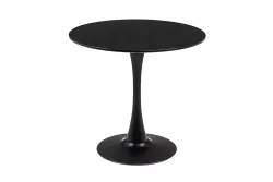 "Беллини" пластиковый круглый стол Ø80см, цвет темно-серый