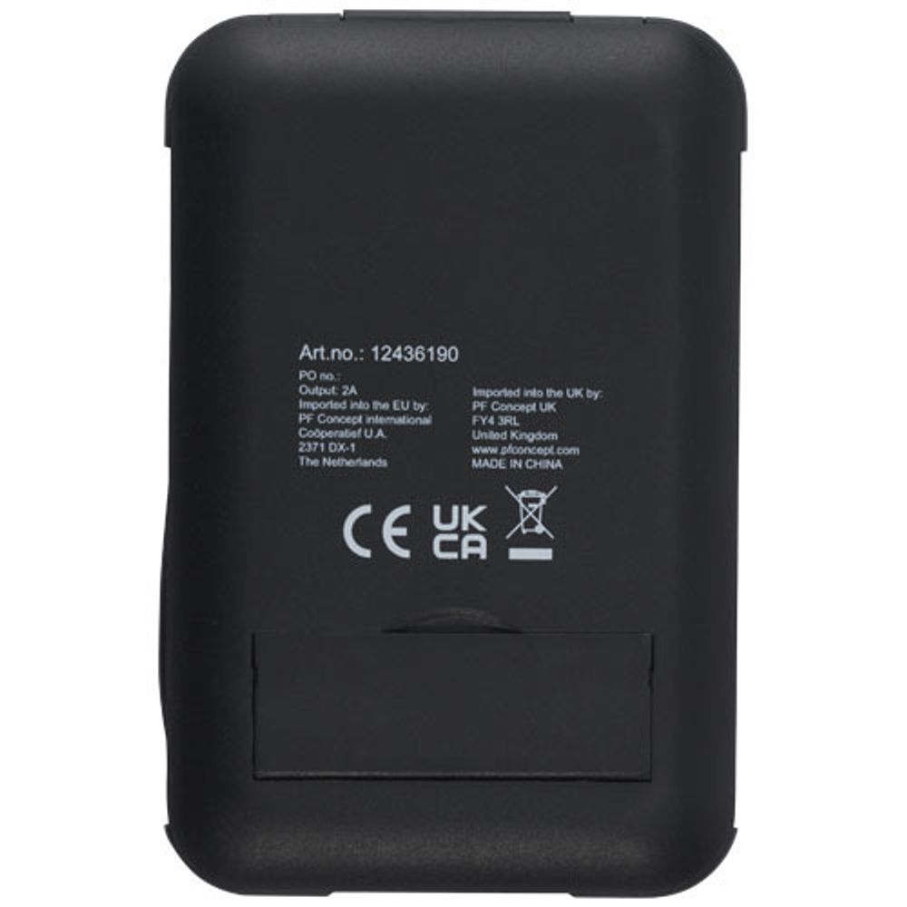 Savvy модульный кабель для зарядки из переработанной пластмассы с держателем для мобильного телефона