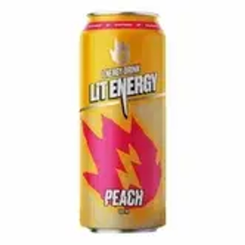 LIT ENERGY PEACH MANGO Персик Манго 450мл 1шт.