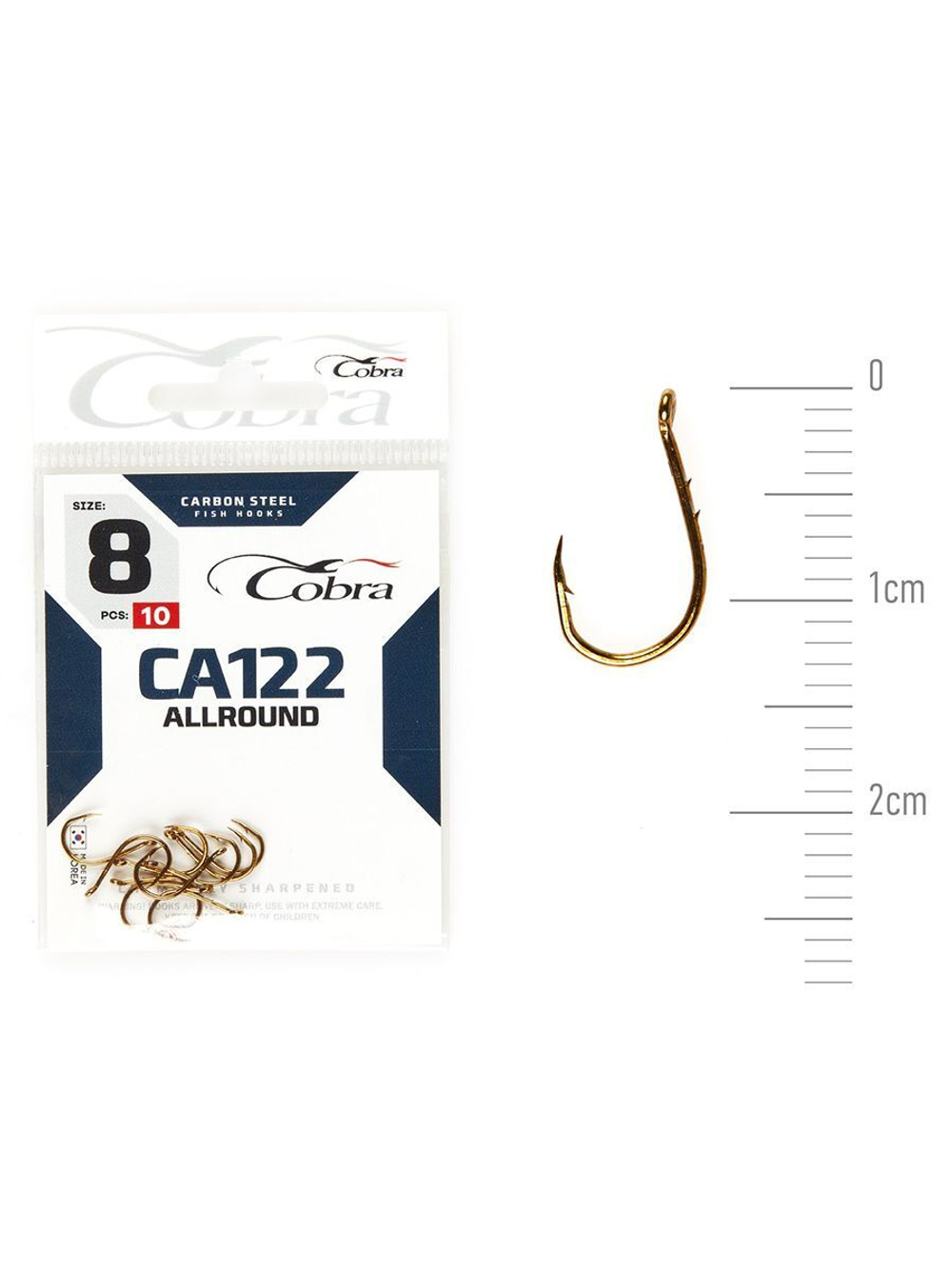 Крючки Cobra Allround OKIAMI серии CA122 размер 002 (упк.10шт.)