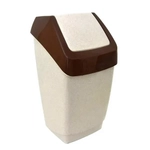 Контейнер для мусора ХАПС 25л. Беж.мрамор 0,55,3х0,28м