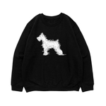 Свитшот "Шнауцер - штрихи"