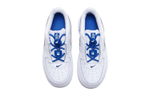 Baby Nike Air Force 1 toggle Velcro low-top sneakers white and blue