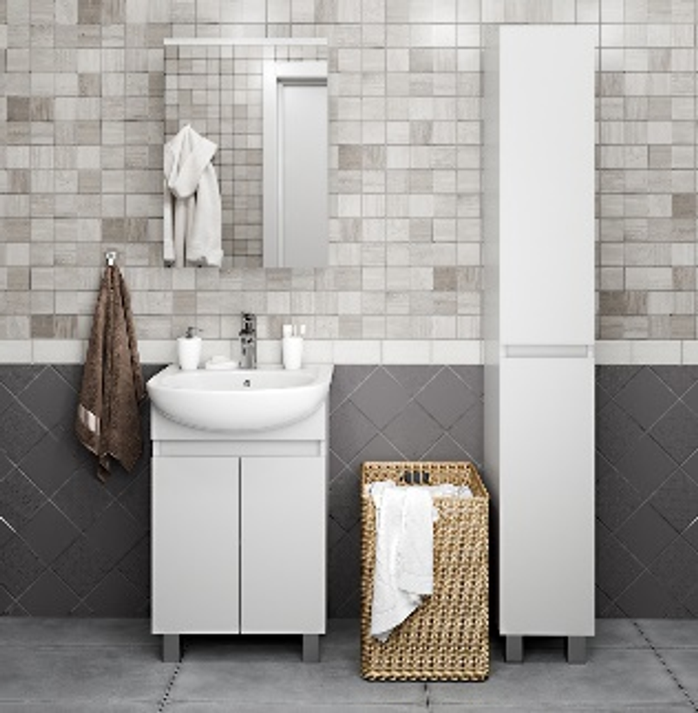 Тумба СОЛО 45(Азов) белая