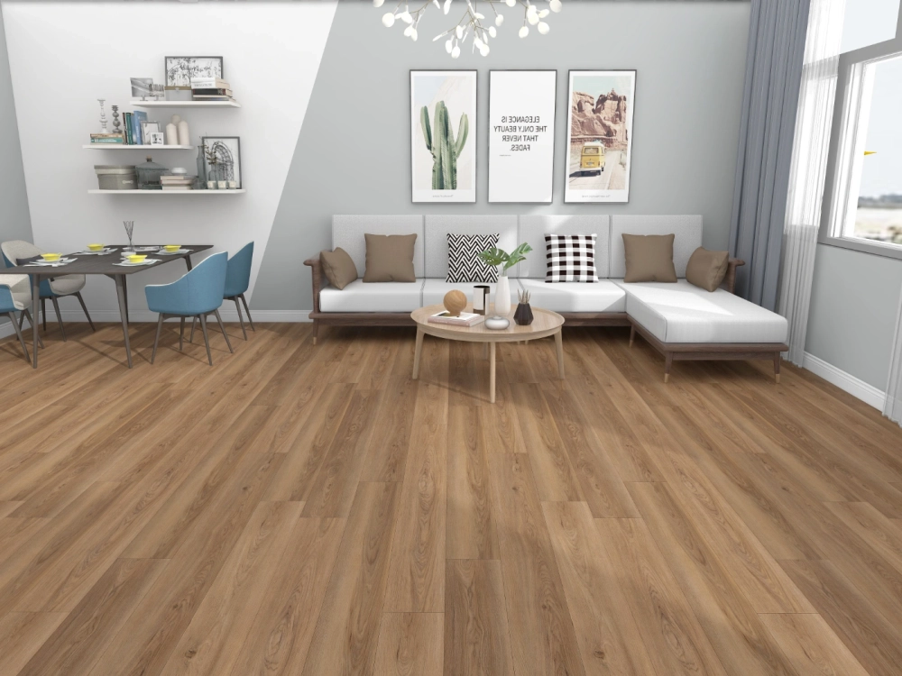 Кварц-винил SPC Union Vida 4 мм Дуб Рейн 2.2326 м2