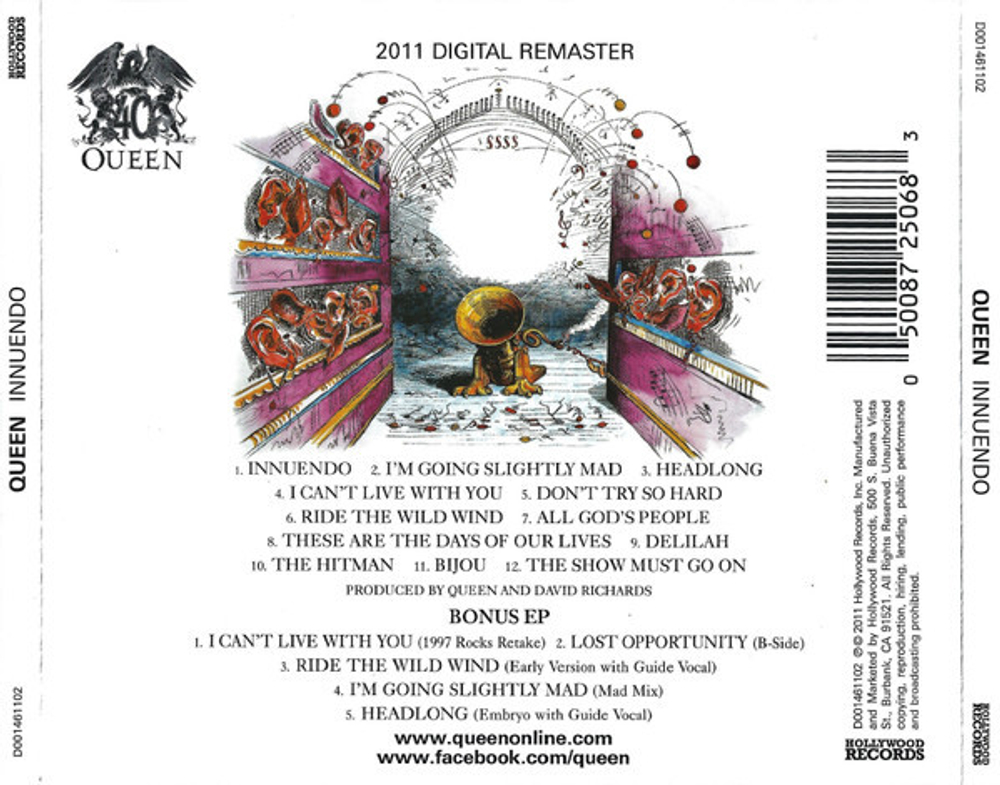 Комплект / Queen 40: Limited Edition Collector's Box Set Vol. 1+Vol. 2+Vol. 3 (30CD)