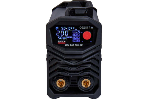 Инверторный сварочный аппарат Elitech HD WM 200 Pulse 204466
