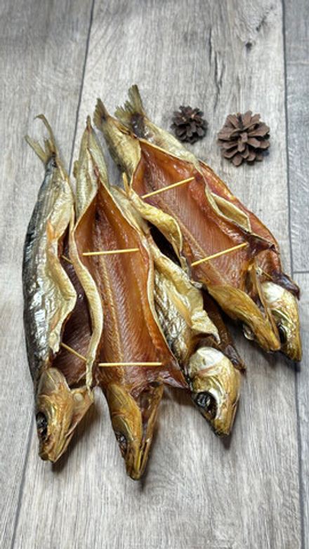 Омуль холодного копчения 200г шт.