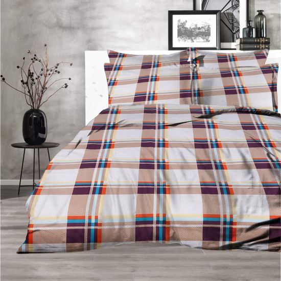 Простыня на резинке Бенита, 120x200х30, полисатин DOMTEKC