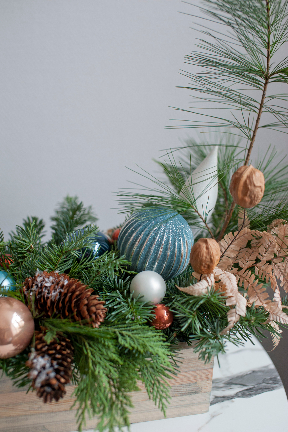 Новогодняя композиция Антарктида