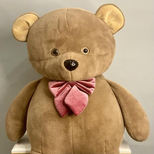 Мишка с бантом. Высота игрушки 90 см. Мягкая игрушка 010 Chalet Green