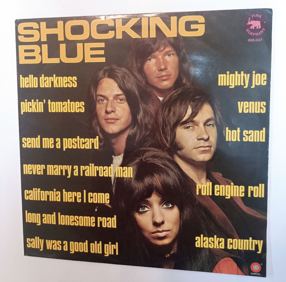 Винтажная виниловая пластинка LP Shocking Blue (Benelux 1970) (Pink Elephant )