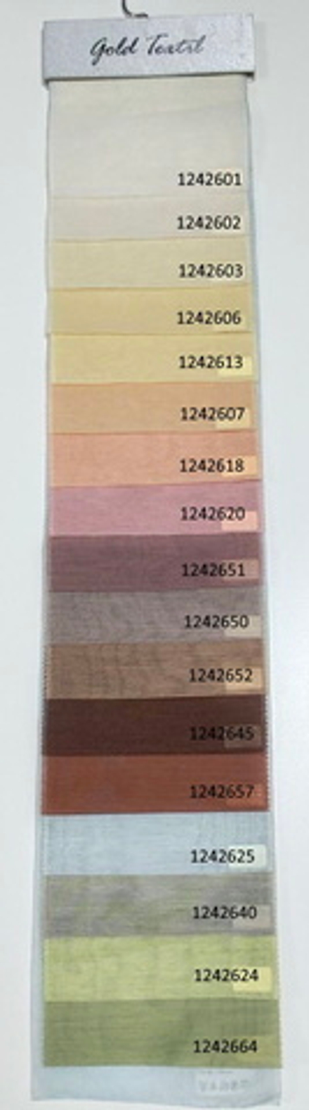 Тюль Голд Текстиль арт. 1242601-1242603, 1242606-1242607, 1242613, 1242613, 1242620, 1242624, 1242625, 1242640, 1242645, 1242650-1242652, 1242657, 1242664 (высота 300 см, Турция)