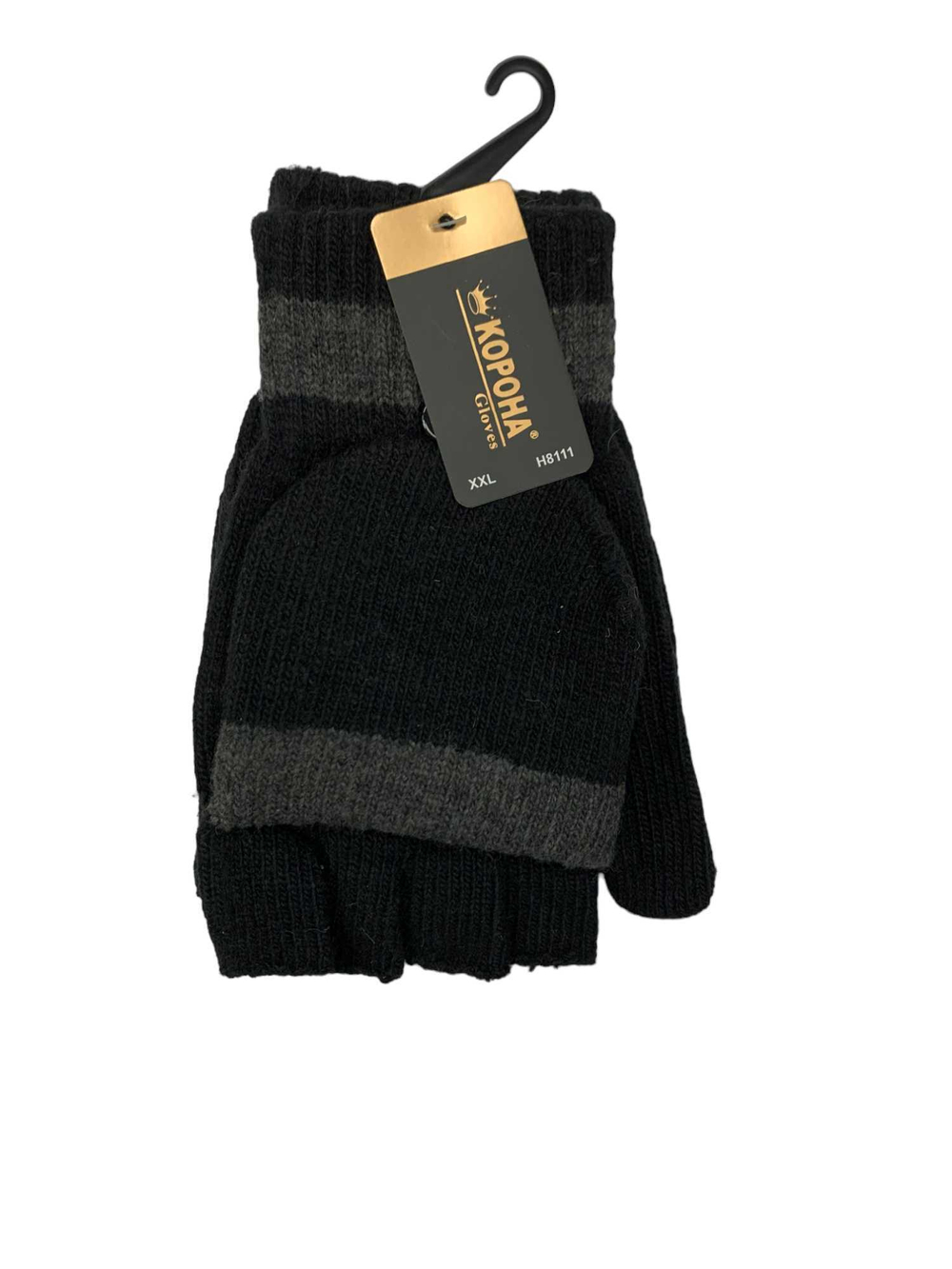 Варежки-перчатки.Без пальцев. Мужские. Материал верха: Текстильные. Подклад: Шерсть.12 шт в упаковке, разные цвета.