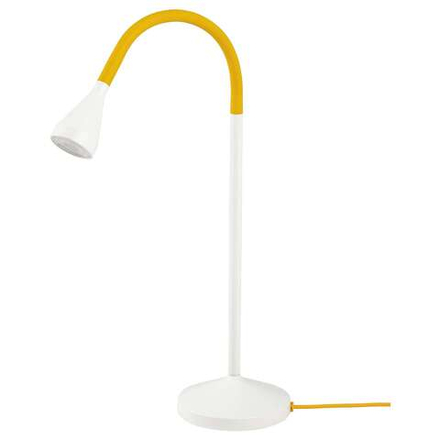 IKEA NÄVLINGE  (ИКЕА НÄВЛИНГЕ)  -  Светодиодная настольная лампа, желтый/белый