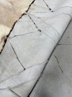 Ковер шкура натуральная овчина меховой