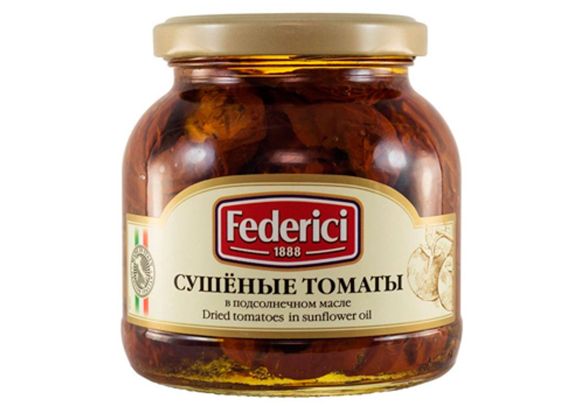 Сушеные томаты в масле Federici, 280г