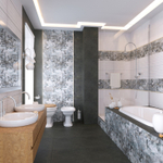 Lauretta black wall 02 300х900 (1-й сорт)