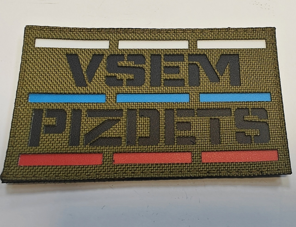 Шеврон VSEM PIZDETS (G)