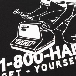 Футболка HAIDED OFFLINE DAY Черный