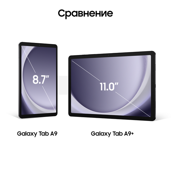 Планшет Samsung Galaxy Tab A9+ Wi-Fi 128 гб графит