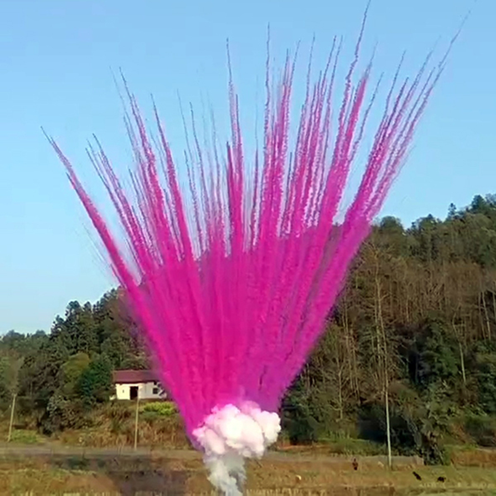 БСП3210012 Дневная веерная профессиональная батарея салютов "PIROFF Fireworks" (1,25" х 100 залпов)