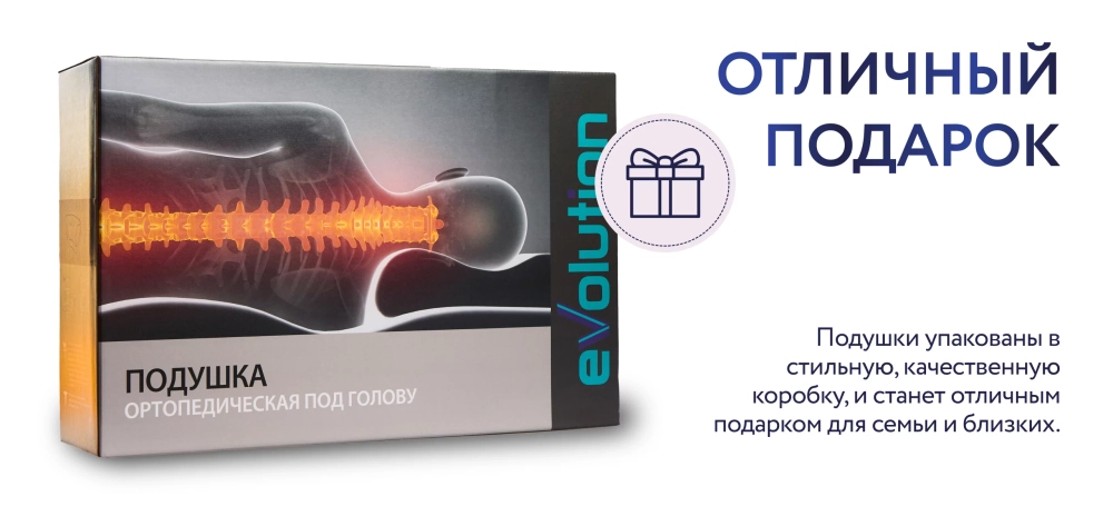 Подушка 964 — ортопедическая подушка с эффектом памяти