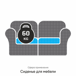 Поролон HR 3030, 200x100x3 см