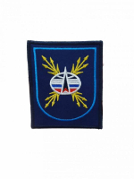 Шеврон Войска связи синий фон