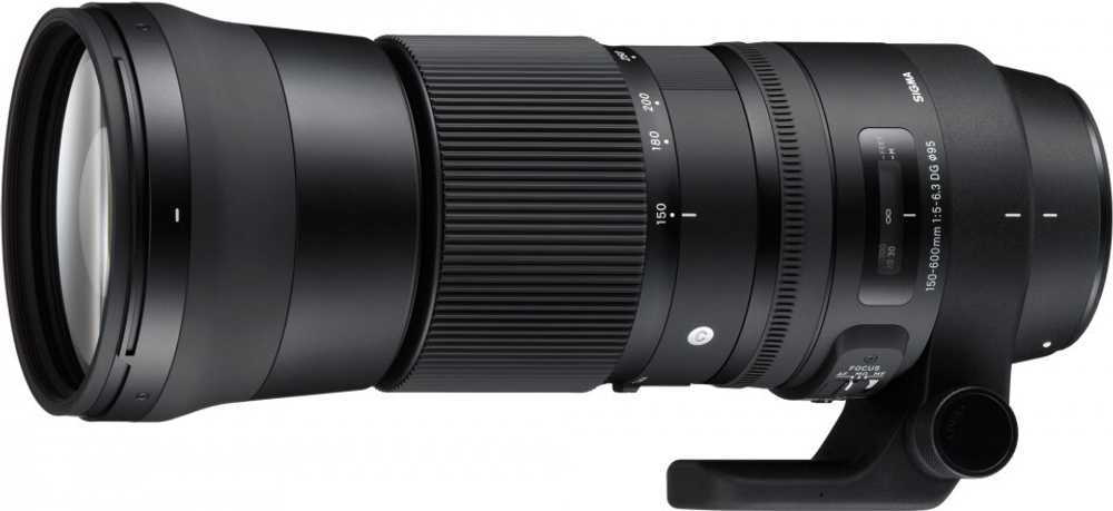 Объектив Sigma AF 150-600mm f/5.0-6.3 DG OS HSM Contemporary Canon EF, черный