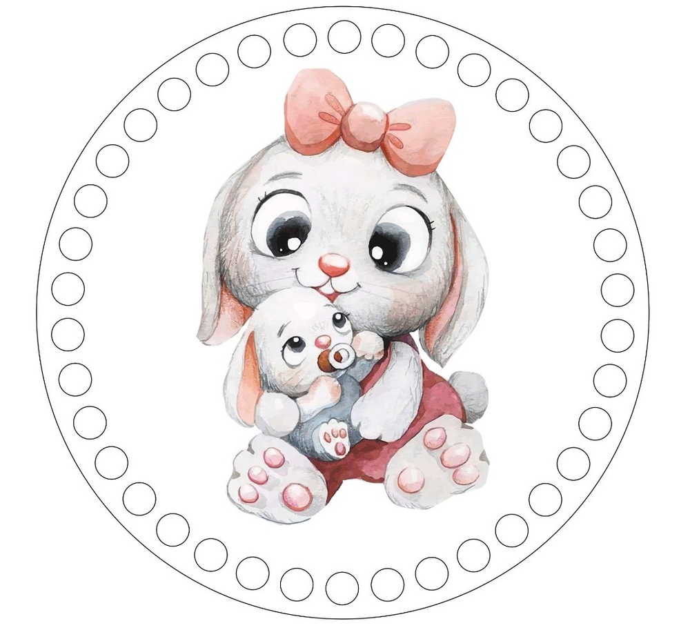 Донышко Принт Детское 12см Животные