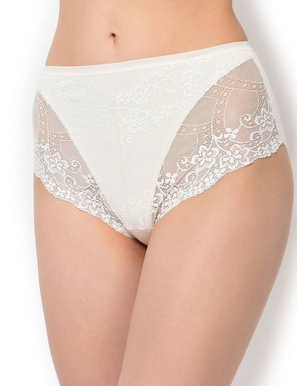 Высокие трусики-слипы Charm (Размер: XL) (Цвет: телесный)