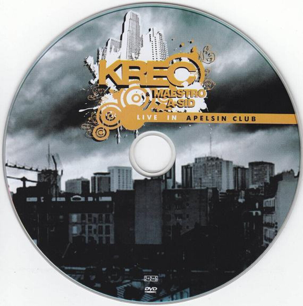 KREC & Maestro A-Sid / Live In Apelsin Club (DVD)