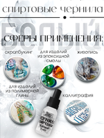 Спиртовые чернила (Белый)