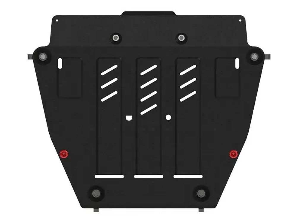 Защита картера двигателя, КПП (2 мм, сталь) для Honda Stepwgn 2015-2022 (V = 1.5 AT 4WD) Sheriff.09.4638
