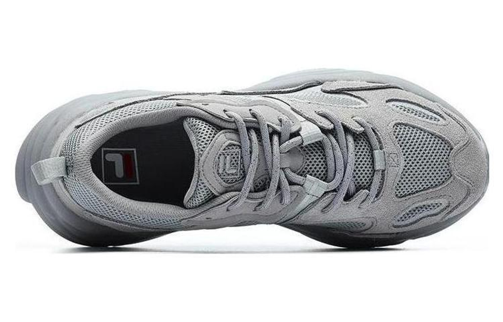 FILA Fila Mars 2.0 shock absorption, non-slip, wear-resistant, low-cut sports casual shoes men's gray