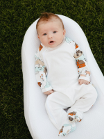 Комбинезон Mjölk Sleep and Play Ферма, с рукавом реглан