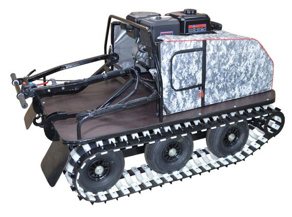 Мотобуксировщик KOIRA T 15 (15 л/с), стеклопластик